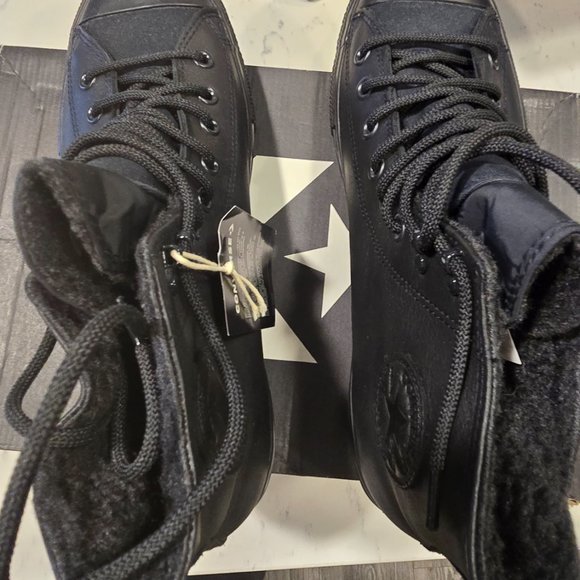 Converse Chuck Taylor Unisex Adults Winter Gore-Tex 165935C GTX Black MENS 10 - Picture 7 of 10